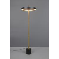 Trio Moderne vloerlampKeaton zwart met goud - 440210180