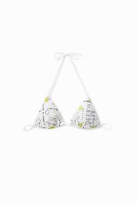 Bikinitop met Smiley® - WHITE - XS