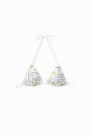 Bikinitop met Smiley® - WHITE - M