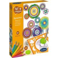 Maak veelkleurige ellipsen en rozetten - SENTOSPHERE - Kunst & Creaties Spiraalkunst - Inclusief 6 wielen - Geschikt voor kinderen vanaf 6 jaar