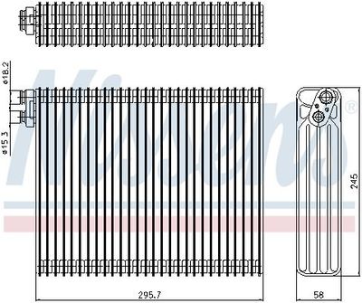 Verdamper, airconditioning 92299