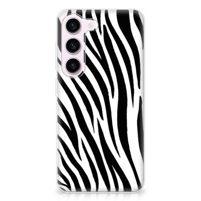 Samsung Galaxy S23 | TPU Hoesje | Zebra