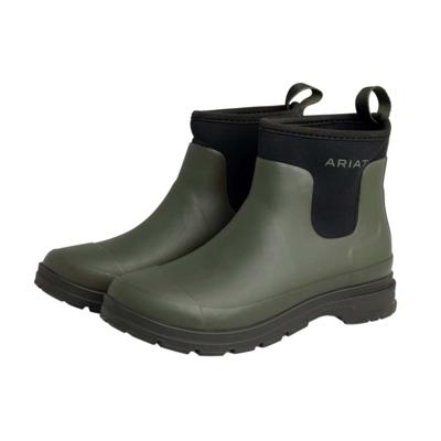 Ariat Dames Laarsjes Kelmarsh Shortie Rubber Boot, dark olive, Maat: 41
