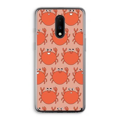 Krab: OnePlus 7 Transparant Hoesje