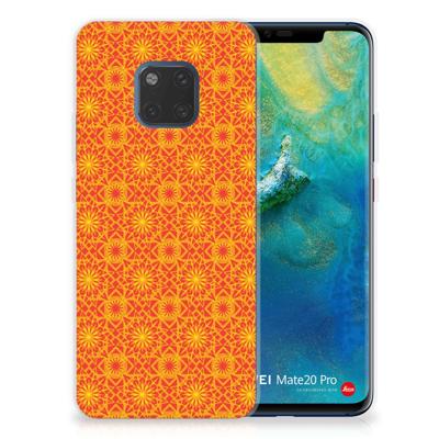 Huawei Mate 20 Pro | TPU bumper | Batik Oranje