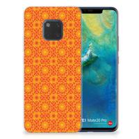 Huawei Mate 20 Pro | TPU bumper | Batik Oranje