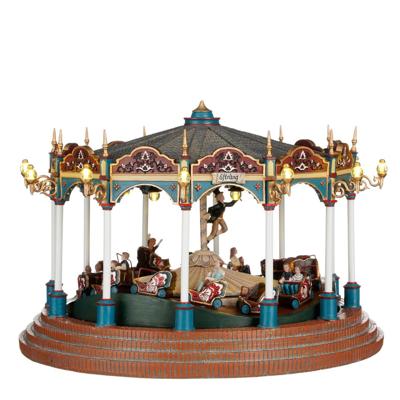 Vlindermolen werkt op batterijen l30xb30xh21cm Efteling kerst - Luville