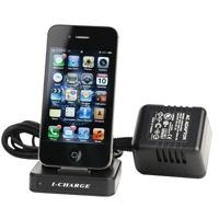 iPhone Oplader met Verborgen Camera - iCharger Oplaaddock met HD-opname