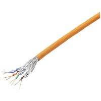 TRU COMPONENTS TC-11008840 Netwerkkabel CAT 6A S/FTP 4 x 2 x 0.24 mm² CPR-Dca-gecertificeerd Oranje 100 m - thumbnail