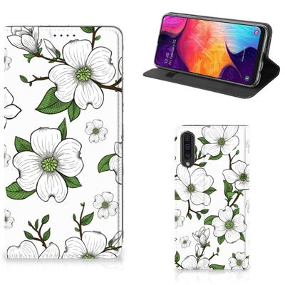 Samsung Galaxy A50 Smart Cover Dogwood Flowers Samsung Galaxy A50 Smart Cover Dogwood Flowers