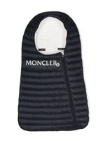 Moncler Enfant nid d'ange matelassé à logo imprimé - Bleu - thumbnail