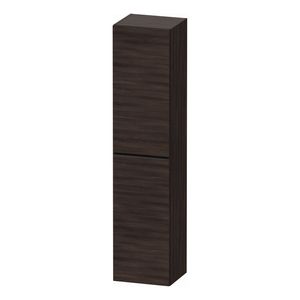 Hoge Kast Duravit D-Neo Kolomkast Wand 176 cm Linksdraaiend Mat Kastanje (Donker)