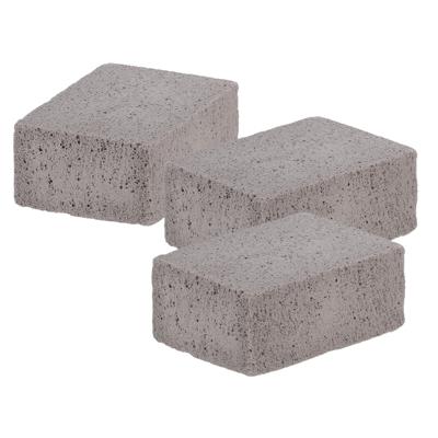Fancy Flames BBQ Schoonmaak Steen - 6x - BBQ reinigingsblok - 10 x 7 x 4 cm