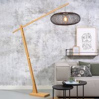 GOOD&MOJO Vloerlamp Cango Bamboe, 218cm