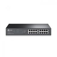 TP-LINK TL-SG1016PE Managed Gigabit Ethernet (10/100/1000) Zwart Power over Ethernet (PoE) - thumbnail
