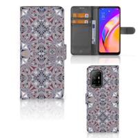 OPPO Reno5 Z | A94 5G | Bookcase | Flower Tiles