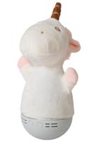 Lucide DOLLY - Nachtlamp Kinderkamer - Batterijen - LED - 1x3W 2700K - Met muziekfunctie - Wit