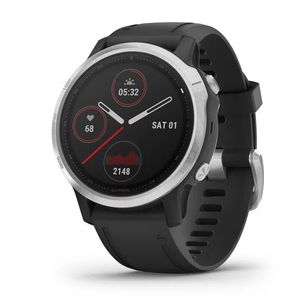 fēnix 6S - zilver met zwarte polsband Smartwatch
