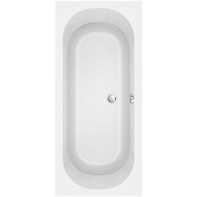 Saniclass Stuttgart Ligbad - 180x80x48cm - acryl - duo - glans wit SW6328 Saniclass Stuttgart Ligbad - 180x80x48cm - acryl - duo - glans wit SW6328