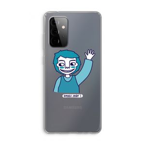 Zwaai: Samsung Galaxy A72 Transparant Hoesje