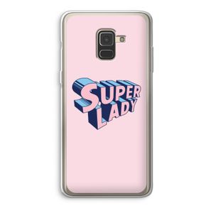 Superlady: Samsung Galaxy A8 (2018) Transparant Hoesje