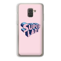 Superlady: Samsung Galaxy A8 (2018) Transparant Hoesje