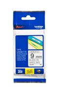 Brother TZE-221 labelprinter-tape Zwart op wit