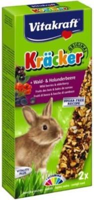 Bosbes/vlierbes-kracker dwergkonijn 2in1 - Vitakraft