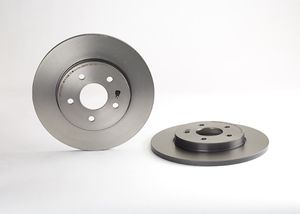 Remschijf COATED DISC LINE BREMBO, Remschijftype: Massief, u.a. für Ford, Jaguar