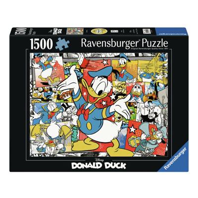 Ravensburger Legpuzzel disney donald duck, 1500st.