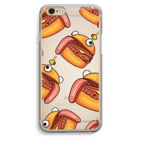 Hamburger: iPhone 6 / 6S Transparant Hoesje