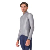 Castelli aria shell 2 jacket silver gray/dark gray heren