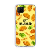 Eat Balanced: Huawei P40 Lite Transparant Hoesje