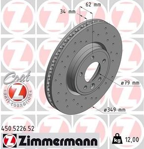 Remschijf SPORT REMSCHIJF COAT Z 450522652