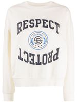 STUDIO TOMBOY sweat épaules tombantes - Blanc