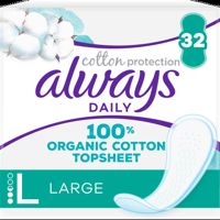 Always Daily Cotton Protection Inlegkruisjes bij Jumbo