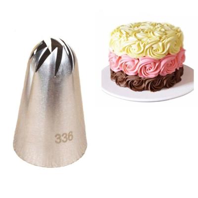 5 stuks groot formaat glazuur pijpen vorm mondstuk taart crème decoratie hoofd bakkerij gebak tips roestvrijstaal versieren tool bakvormen
