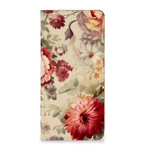 Smart Cover voor Google Pixel 8 Pro Bloemen