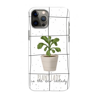 Kamerplant op vensterruit: Volledig geprint iPhone 12 Hoesje