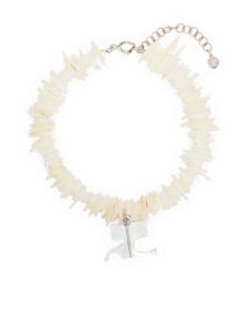 Courrèges bracelet à perles - Tons neutres