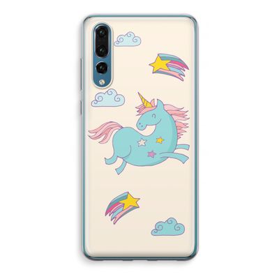 Vliegende eenhoorn: Huawei P20 Pro Transparant Hoesje