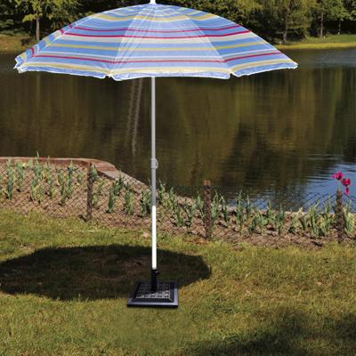 12,4KG Parasolvoet voor Patio Markt Zware Parasolvoet voor Buiten Gietijzer Parapluhouder voor Tuin Strand