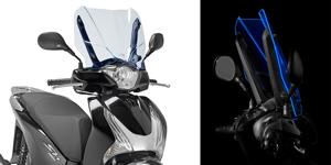 GIVI Windscherm, moto en scooter, D1128BL ICE
