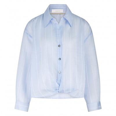 Nukus - Blauw | Dames | Blouse | Blauw | XL | regular | Kamst mode