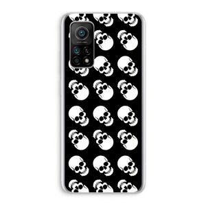 Musketon Skulls: Xiaomi Mi 10T 5G Transparant Hoesje