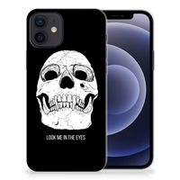 Silicone Back Case iPhone 12 | 12 Pro (6.1") Skull Eyes - thumbnail