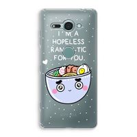 I'm A Hopeless Ramen-Tic For You: Sony Xperia XZ2 Compact Transparant Hoesje I'm A Hopeless Ramen-Tic For You: Sony Xperia XZ2 Compact Transparant Hoesje