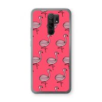 Flamingo: Xiaomi Redmi 9 Transparant Hoesje