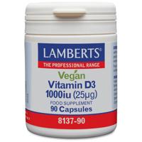 Lamberts Vitamine D3 1000IE 25mcg vegan