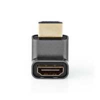 HDMI©-Adapter | HDMI Male / HDMI© Connector | HDMI Female / HDMI© Output | Verguld | 270° Geh - thumbnail